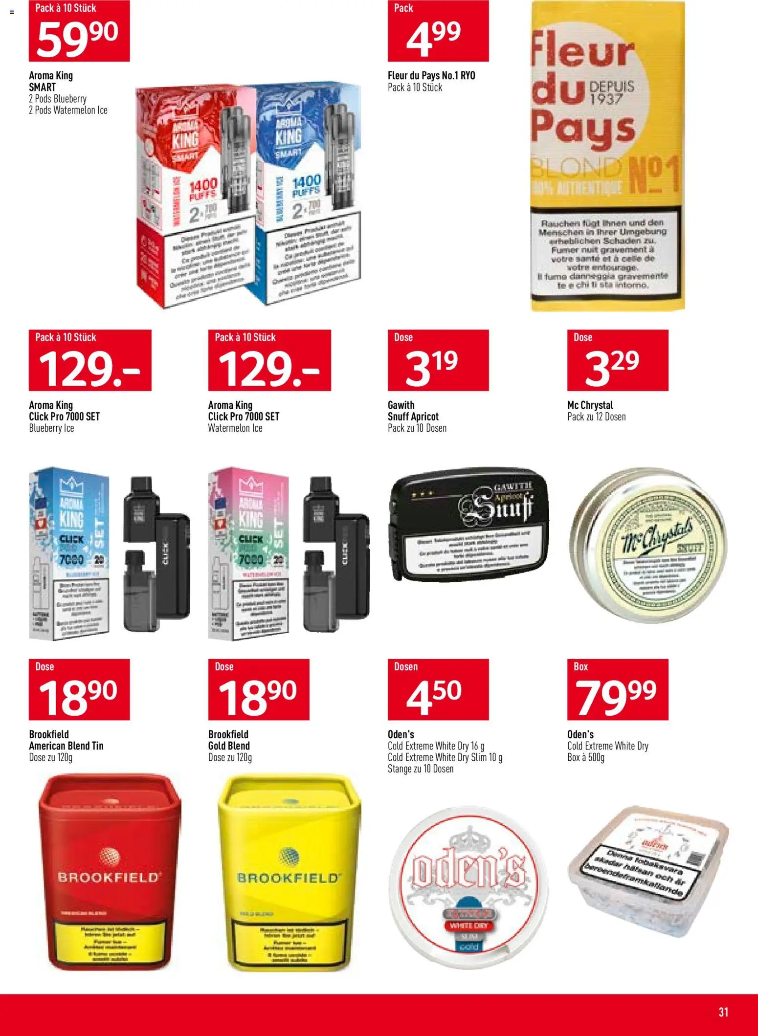 Prodega aktionen – gültig ab 23.03.2026 | Seite: 31 | Produkte: Box