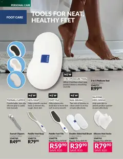 Avon specials catalogue – valid from 31.01.2026 | Page: 156 | Products: Socks, Brush, Silicone