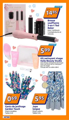 Action - Prévisualisation de Action catalogue  valide à partir de 22.04.2026 | Page: 5 | Produits: Câble, Brosse, Jupe, Gants