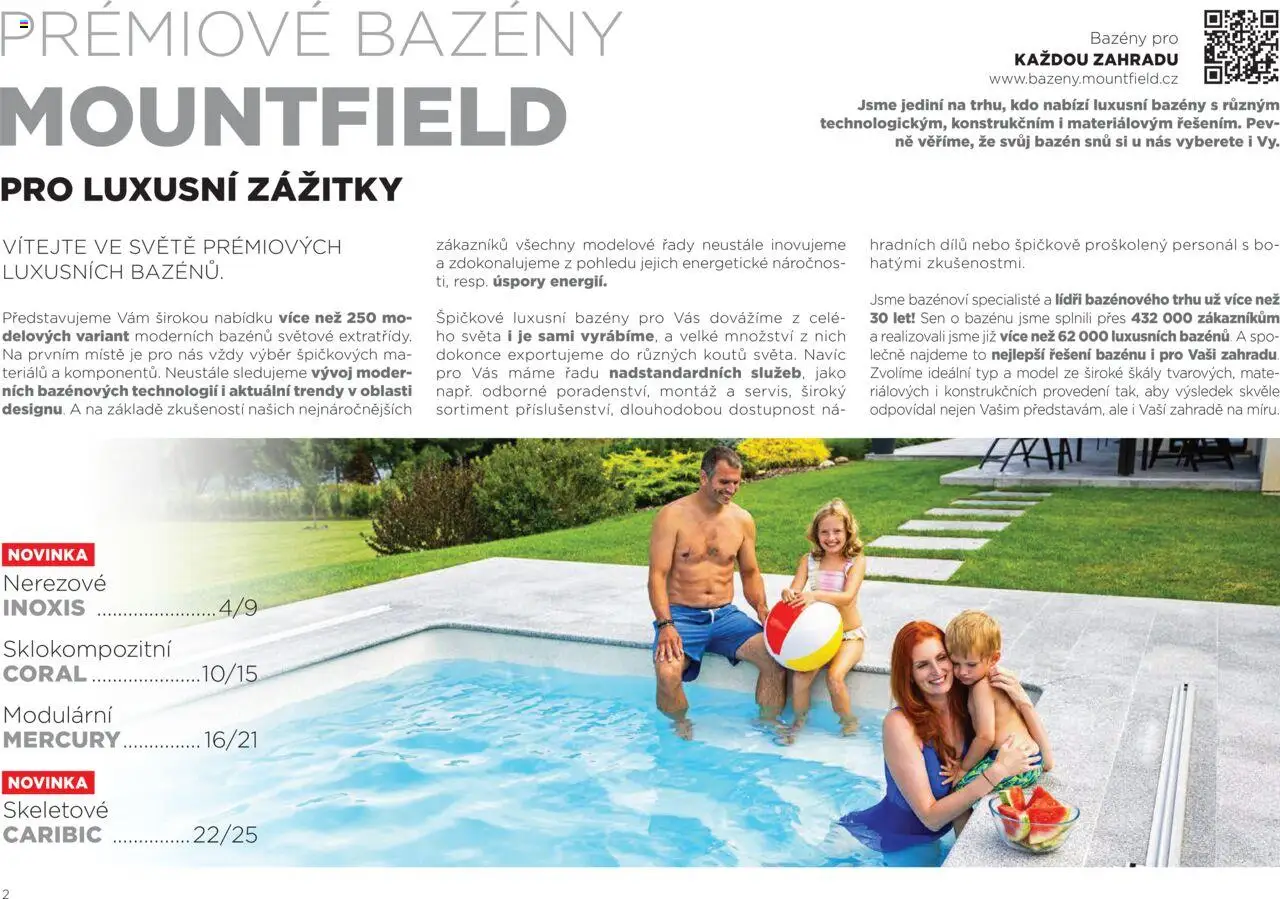 Mountfield katalog - Prémiové bazény od 22.04.2025 | Strana: 2