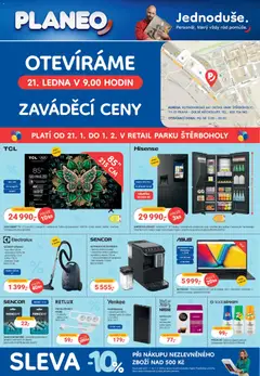 Náhled letáku Planeo Elektro leták od 21.01.2026