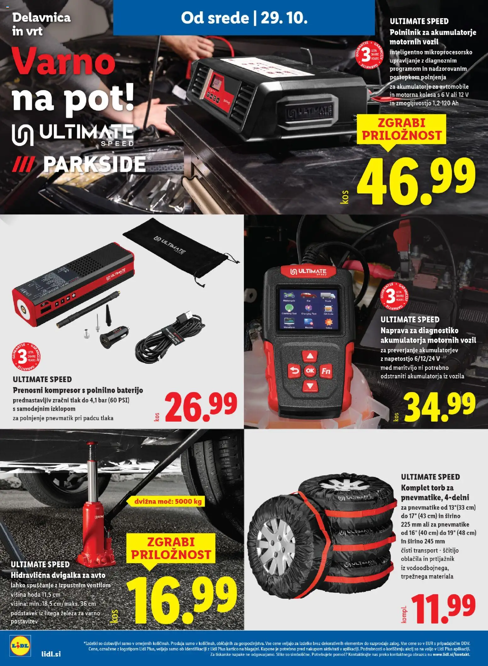 Novi Lidl katalog ponudbe – veljaven od 29.10.2025 | Stran: 22 | Izdelki: Polnilnik, Oblacila