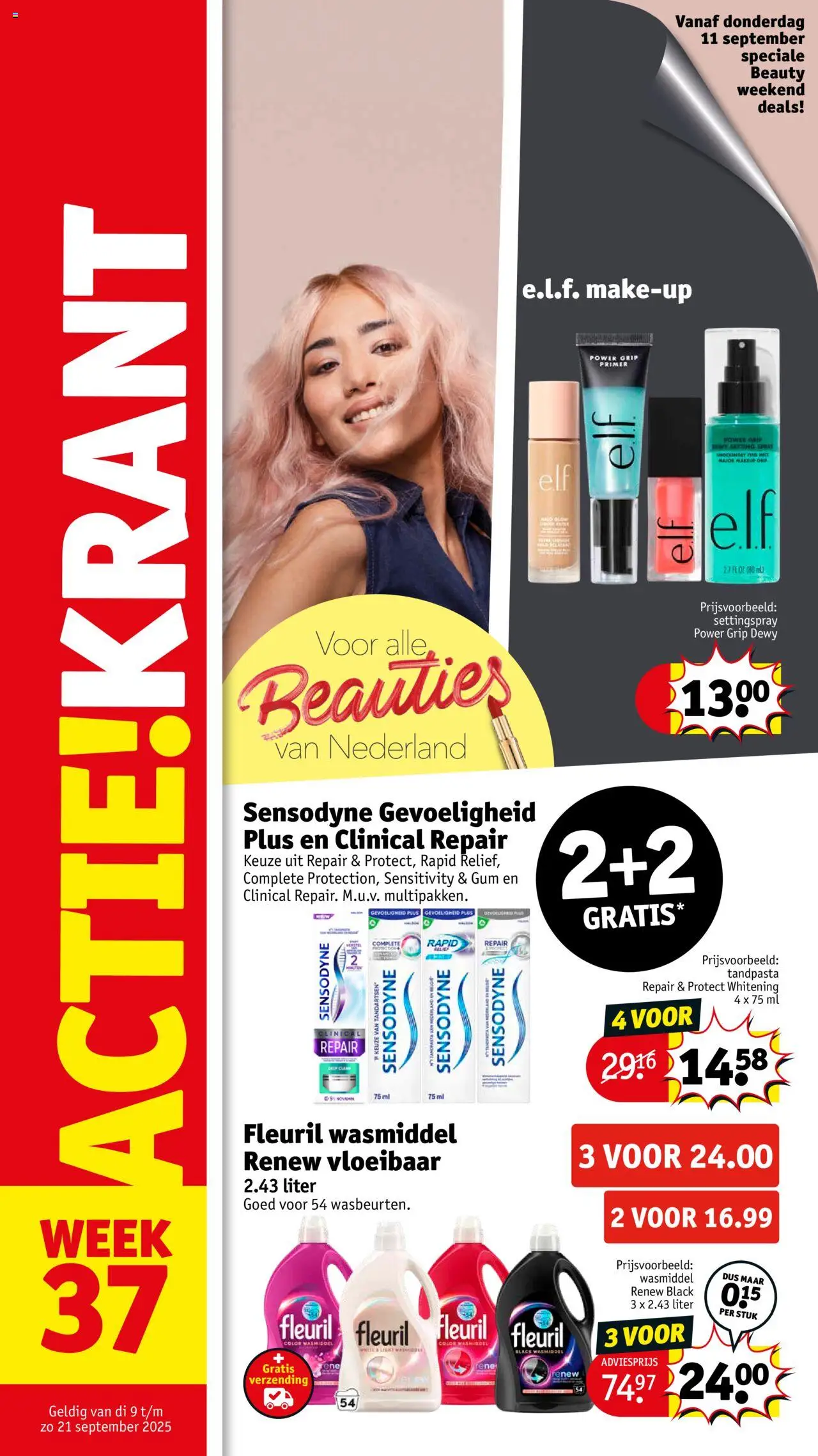  | Pagina: 1 | Producten: Tandpasta, Wasmiddel, Gum