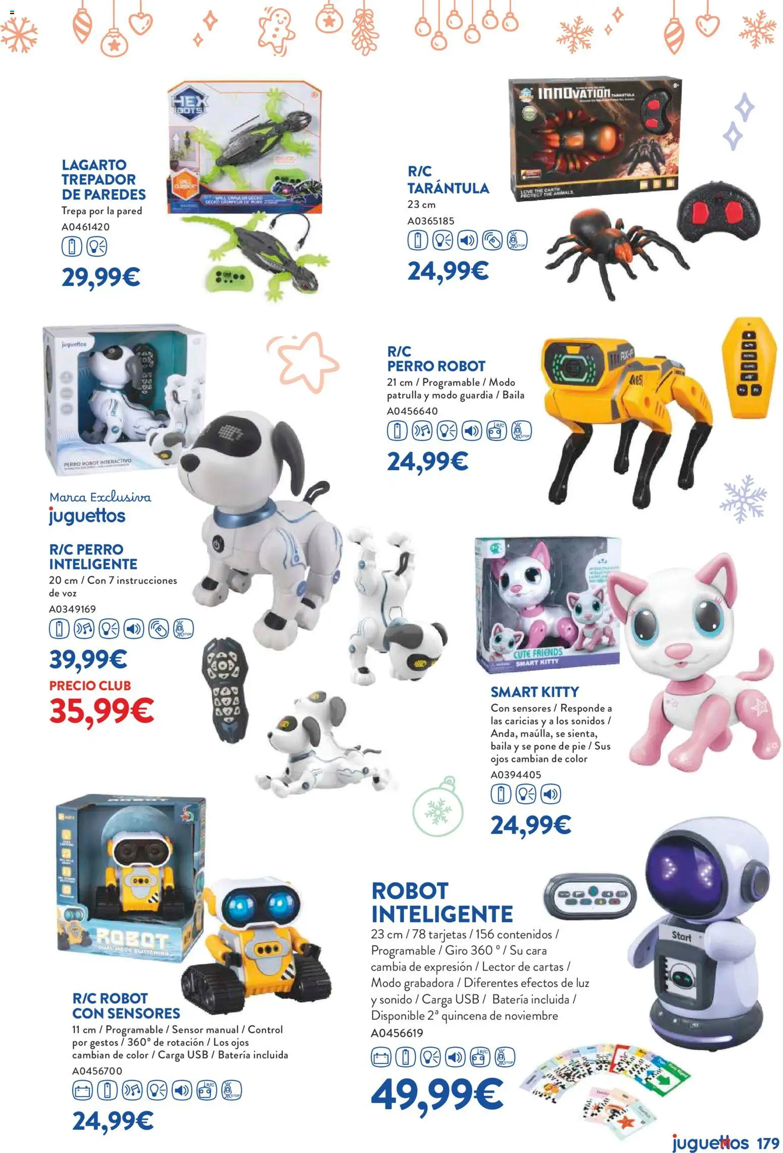 Juguettos catálogo Navidad │ válido desde el 27.10.2025 | Página: 179 | Productos: USB, Robot, Batería