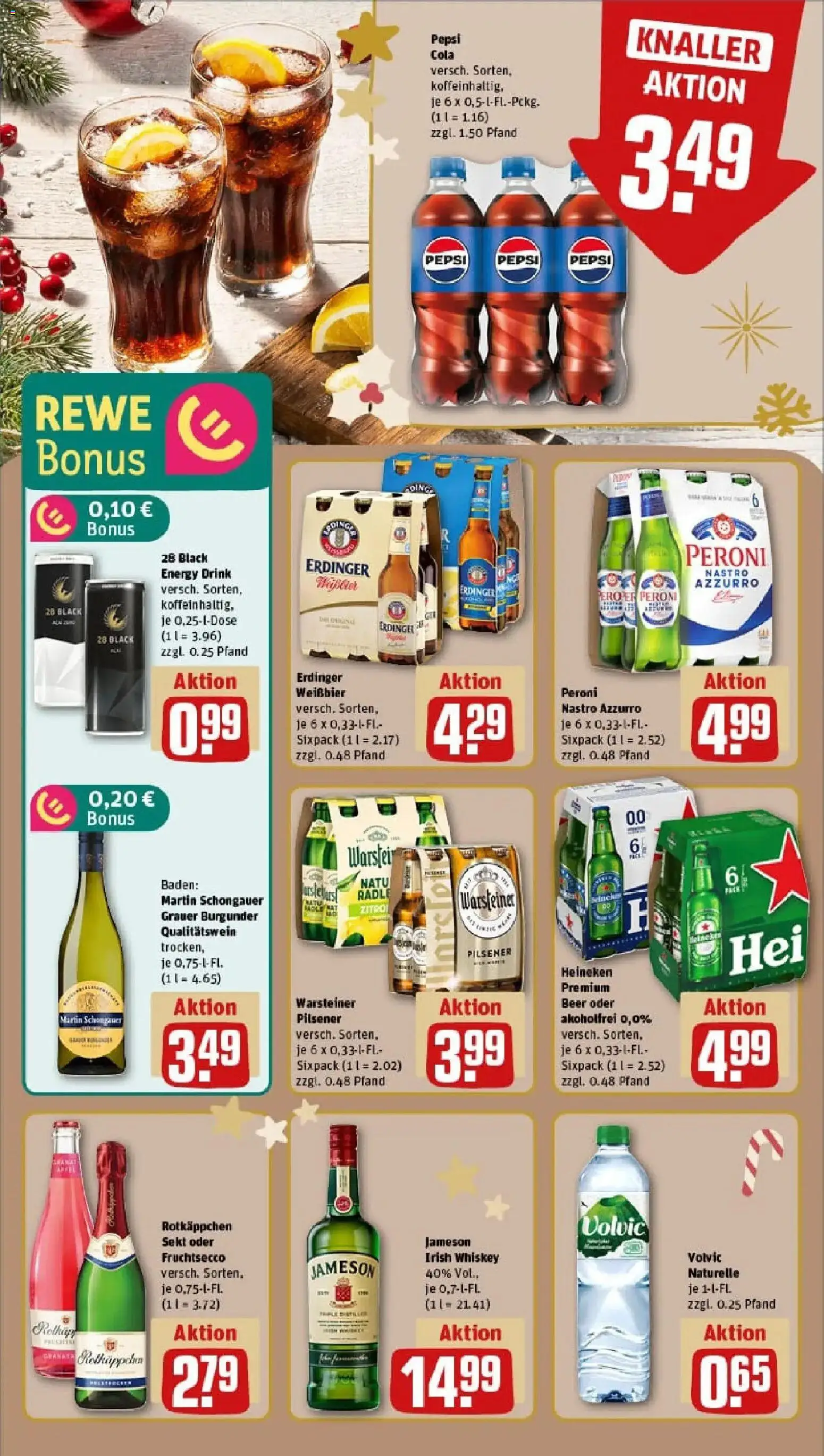 Rewe prospekt Trier	 – gültig ab 07.12.2025 | Seite: 14 | Produkte: Rotkappchen sekt, Weißbier, Jameson, Fruchtsecco