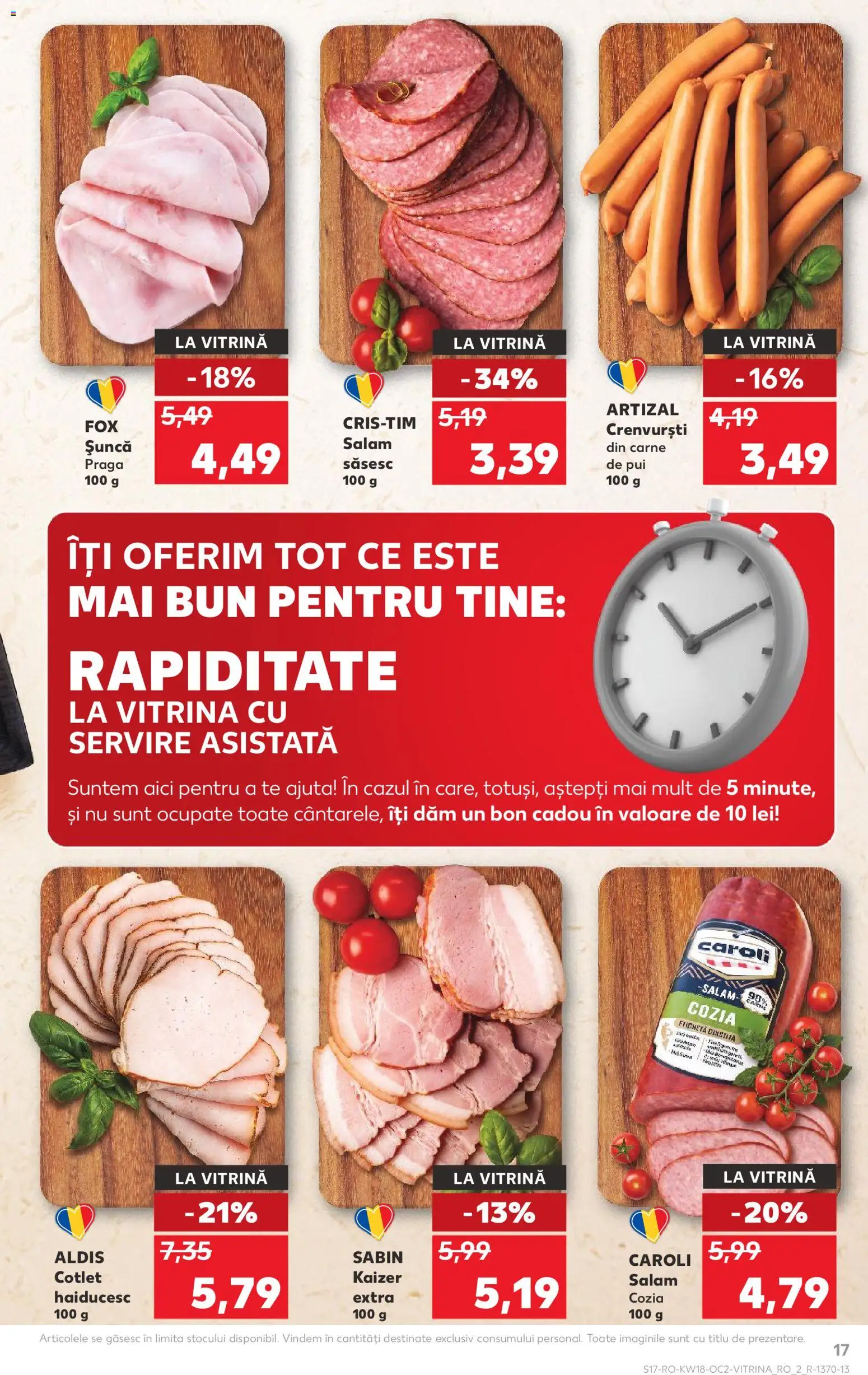 Noul catalog Kaufland – valabil de la 29.04.2026 | Pagină: 17 | Produse: Lait de coco, Vitrină, Crenvurști, Bacon