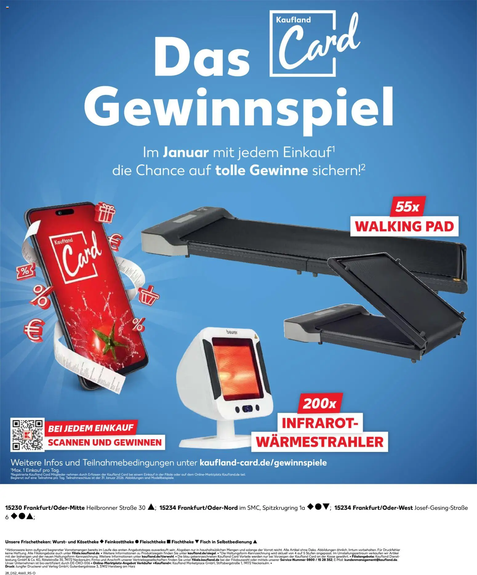 Kaufland prospekt Frankfurt (Oder)	 – gültig ab 28.12.2025 | Seite: 28 | Produkte: Walking, Fisch, Wurst