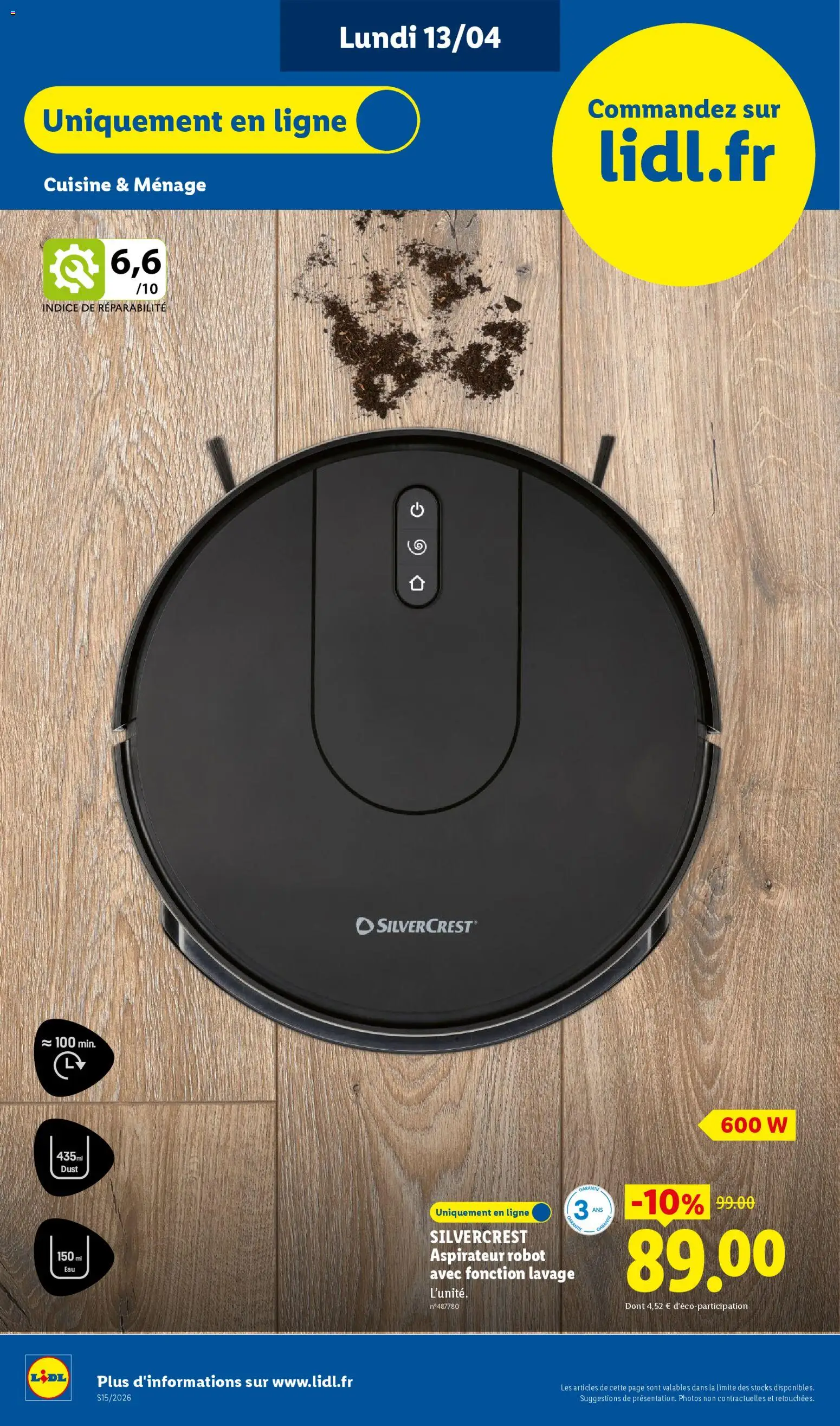 {H1} | Page: 4 | Produits: Aspirateur, Robot, Aspirateur robot