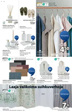 | Sivu: 14 | Tuotteet: Kylpytakki, Tossut, Tarjotin