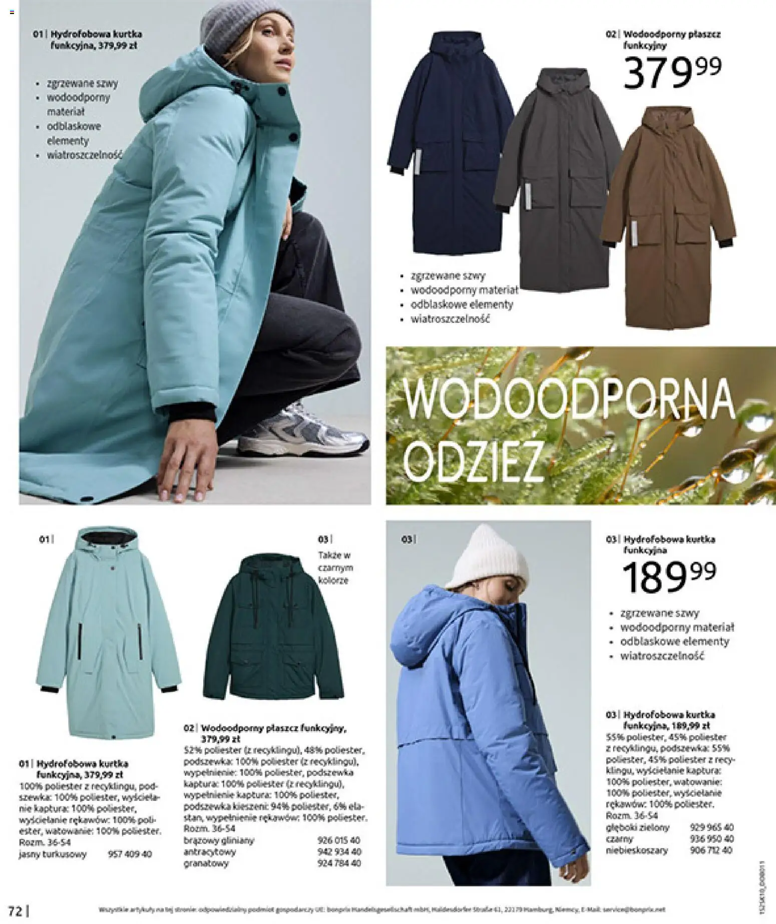 BonPrix Katalog - W Jesiennym Nastroju od 04.11.2025 | Strona: 74 | Produkty: Kurtka, Płaszcz