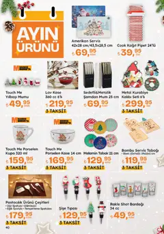 18.12.2025 tarihinden itibaren geçerli olan Migros kataloğu önizlemesi | Sayfa: 181 | Ürünler: Kaşe, Spatula, Amerikan servis, Dilimleyici
