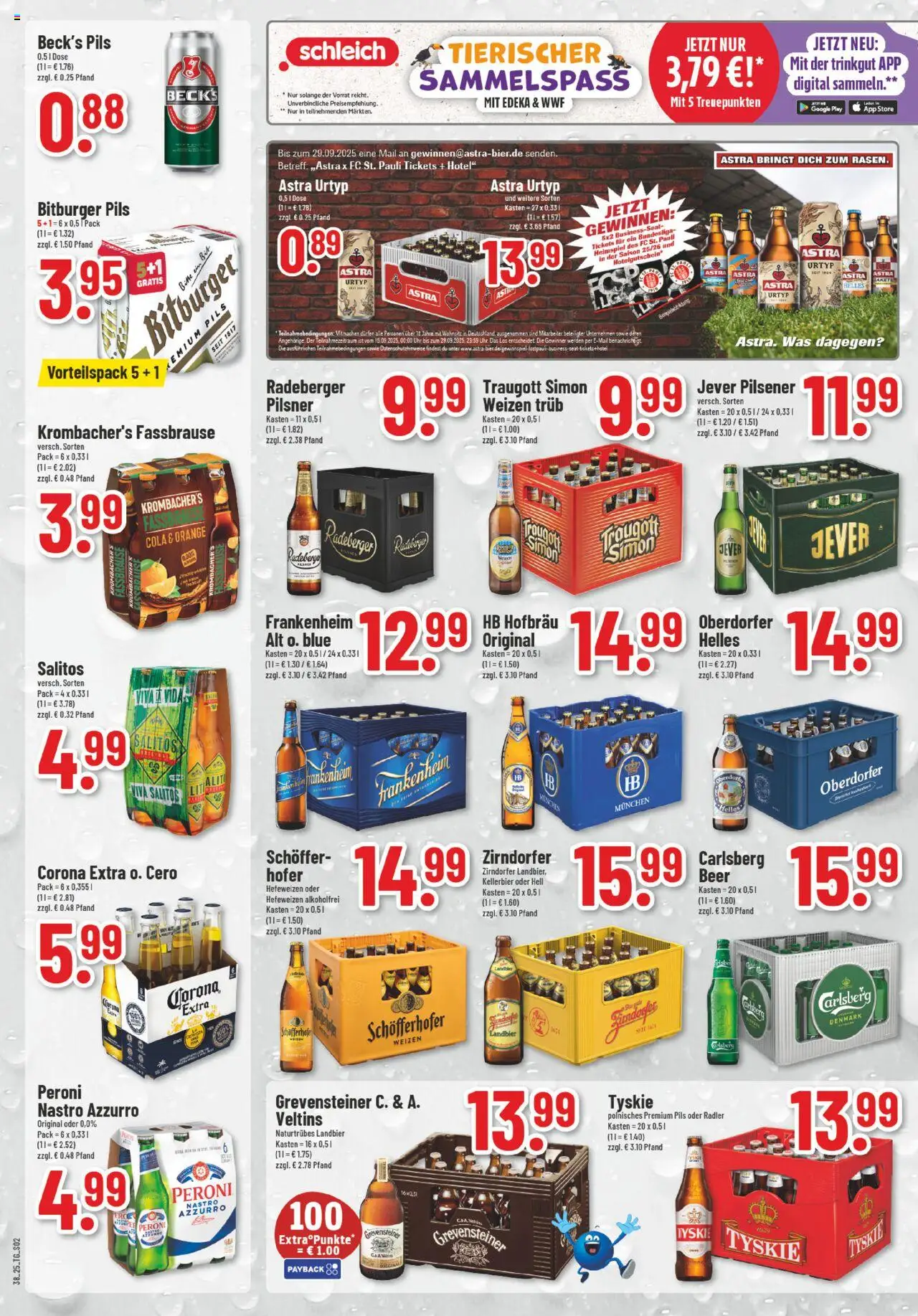 Trinkgut Prospekt – gültig ab 15.09.2025 | Seite: 2 | Produkte: Tyskie, Cola, Radler, Jever