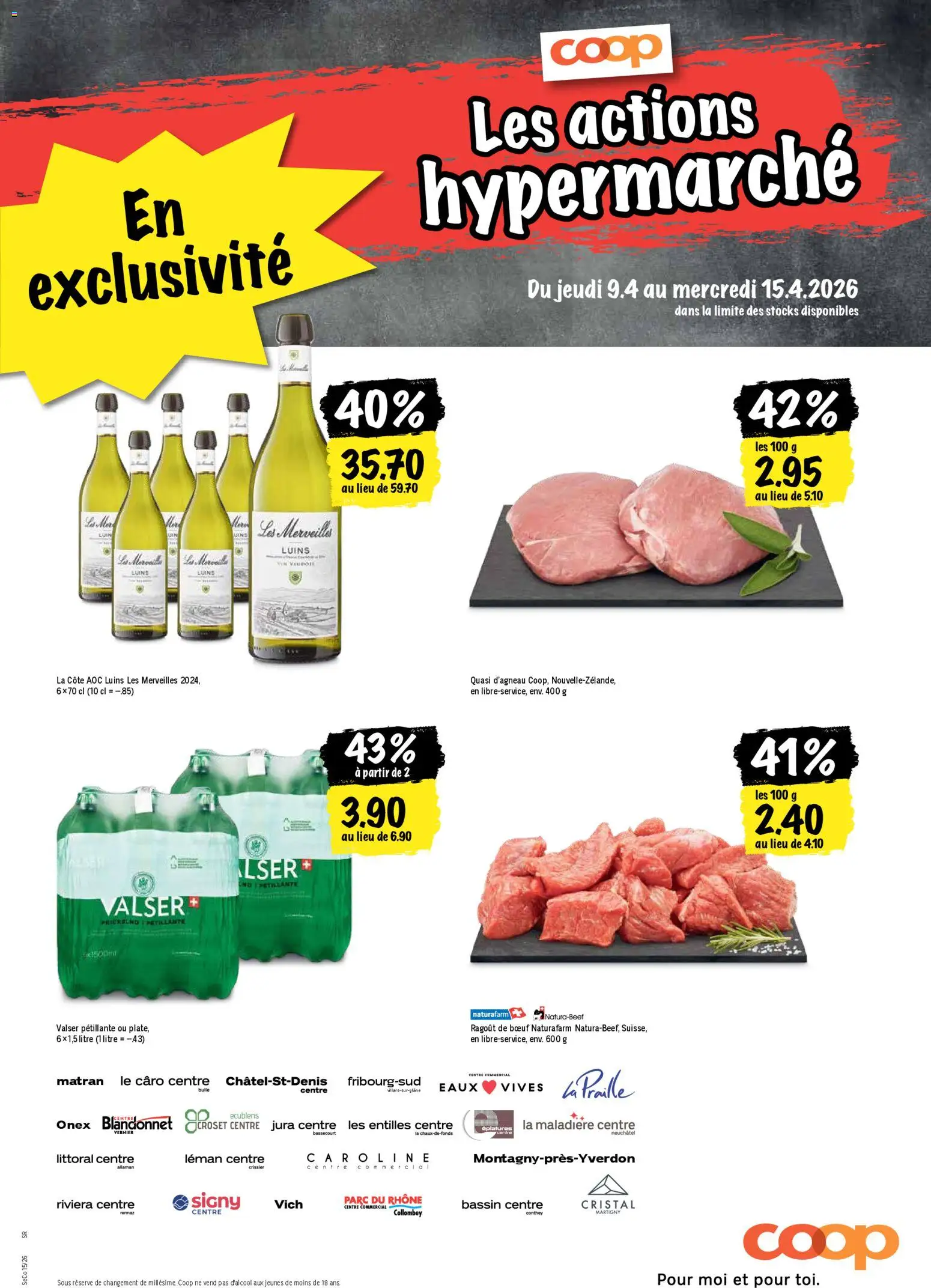 Coop aktionen FR – gültig ab 09.04.2026 | Seite: 21 | Produkte: Jura, Flager