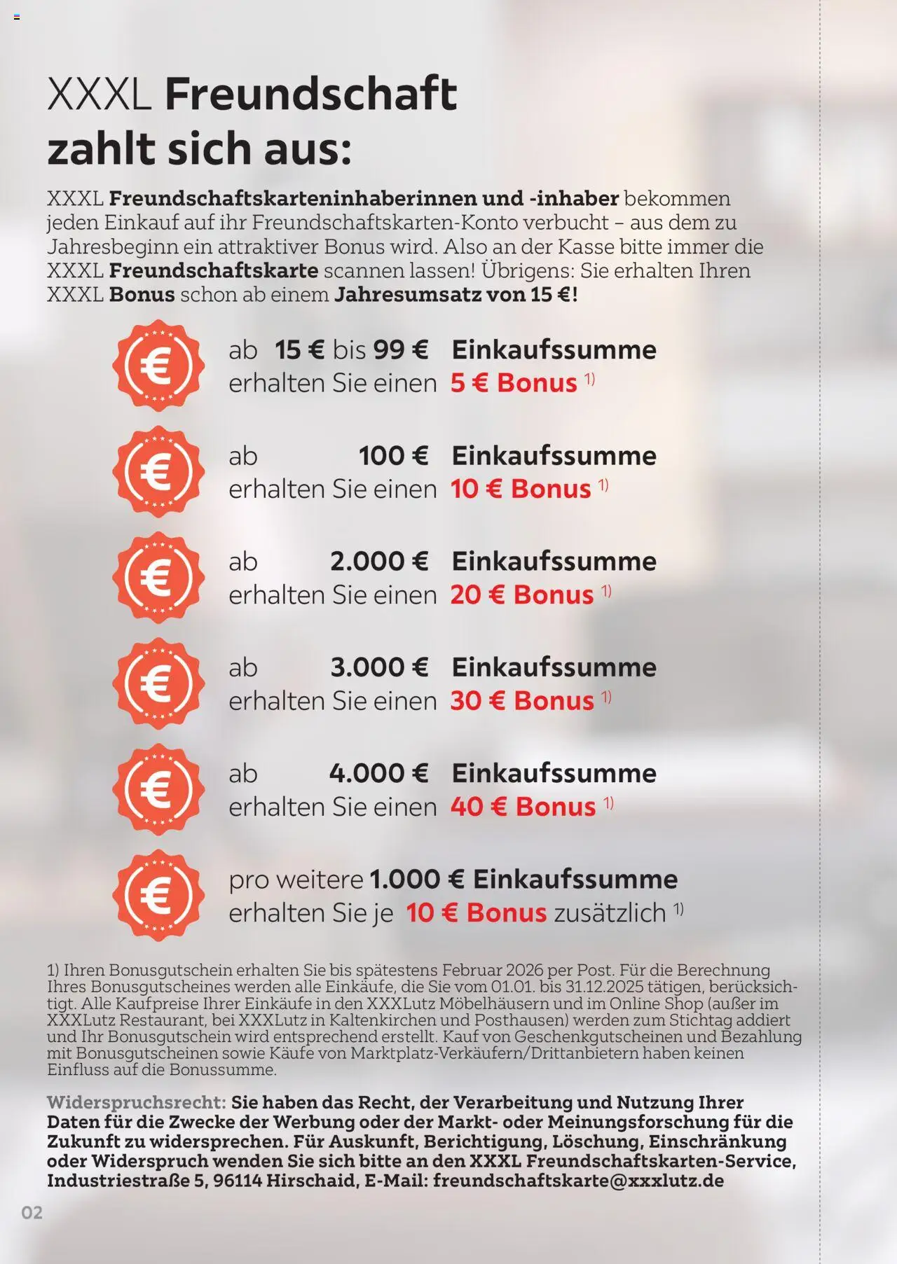 XXXL Lutz Freundschaftskartenjournal - gültig ab dem 01.08.2025 | Seite: 2