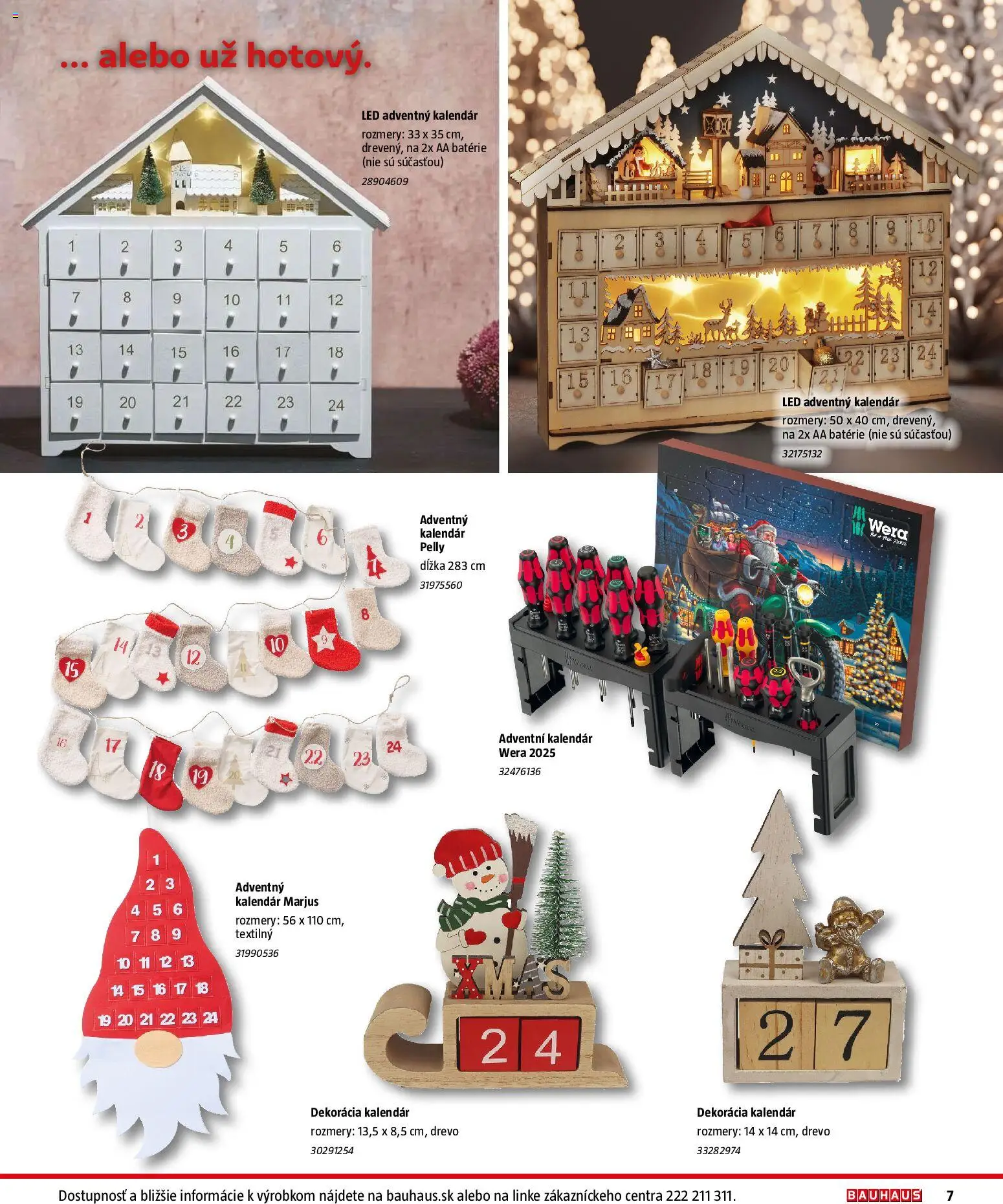 Nové Bauhaus akcie – leták je platný od 21.11.2025 | Strana: 7 | Produkty: Led