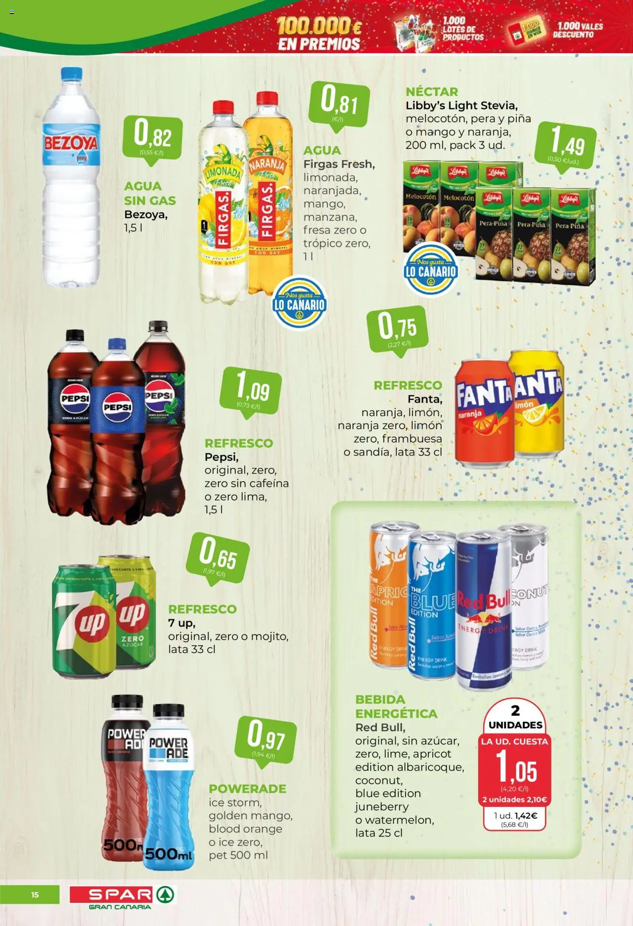 Spar folleto │ válido desde el 03.10.2025 | Página: 15 | Productos: Τυρόπιτα, Piña, Limonada, Néctar