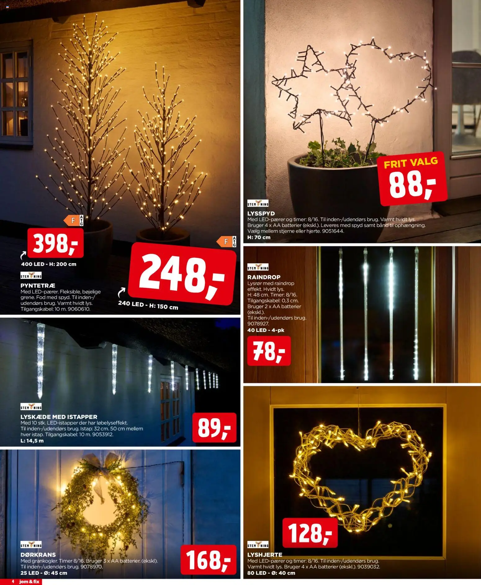 Jem & fix tilbudsavis – gyldig fra 16.11.2025 | Side: 4 | Produkter: Batterier