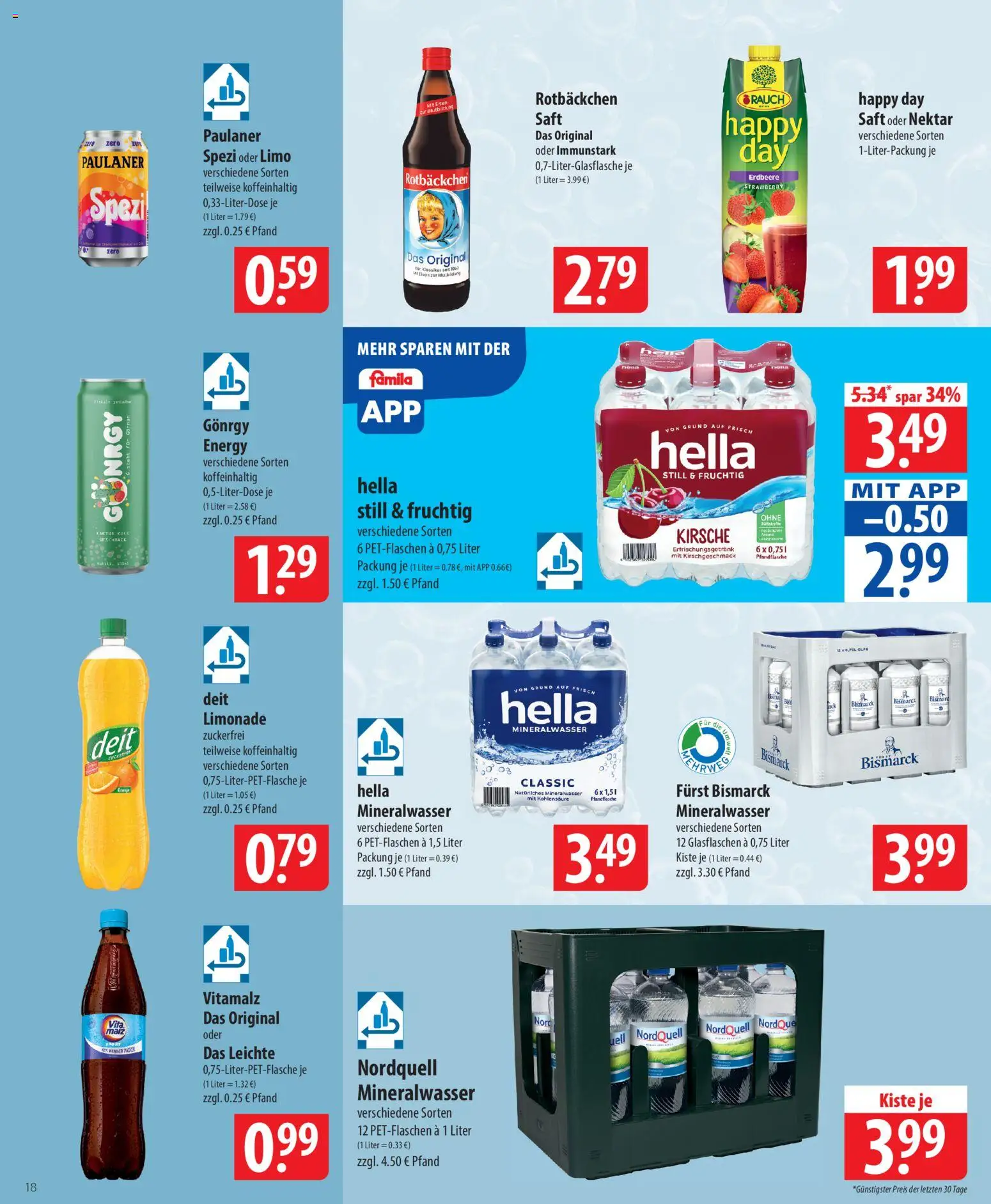 Famila Prospekt 	 – gültig ab 19.01.2026 | Seite: 18