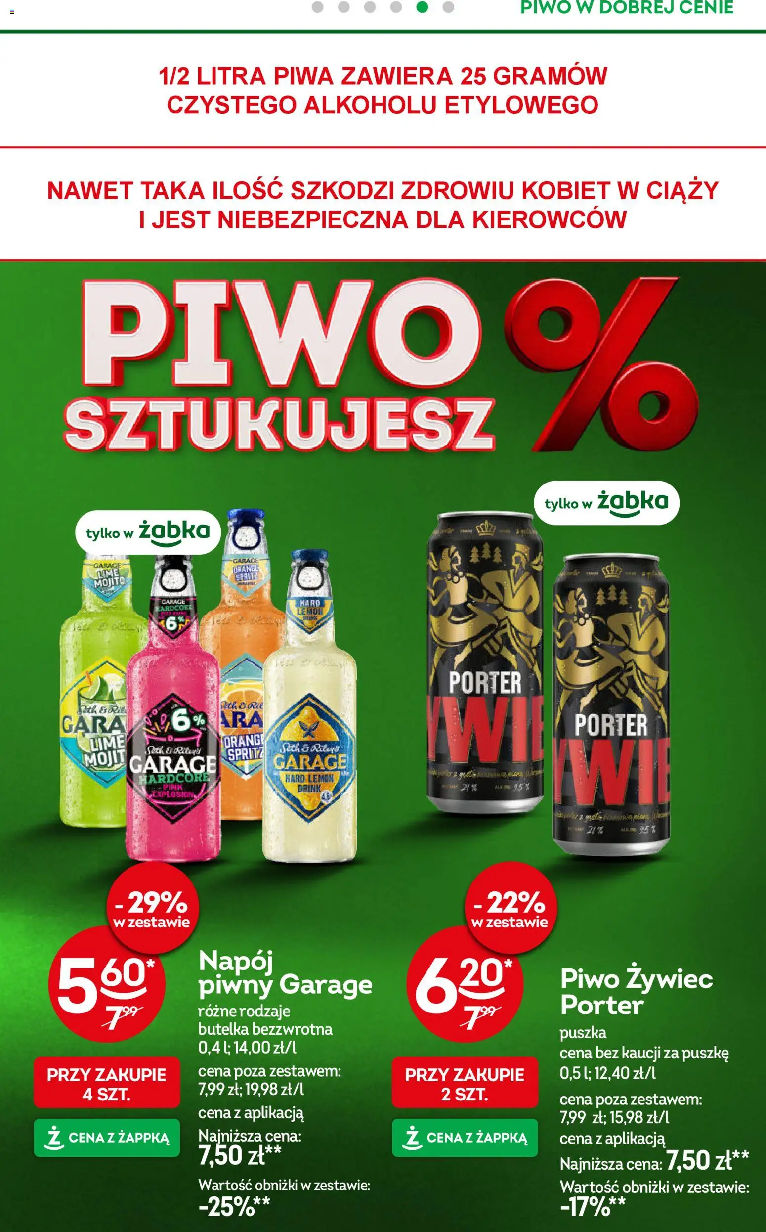Żabka Gazetka od 28.01.2026 | Strona: 42 | Produkty: Piwo