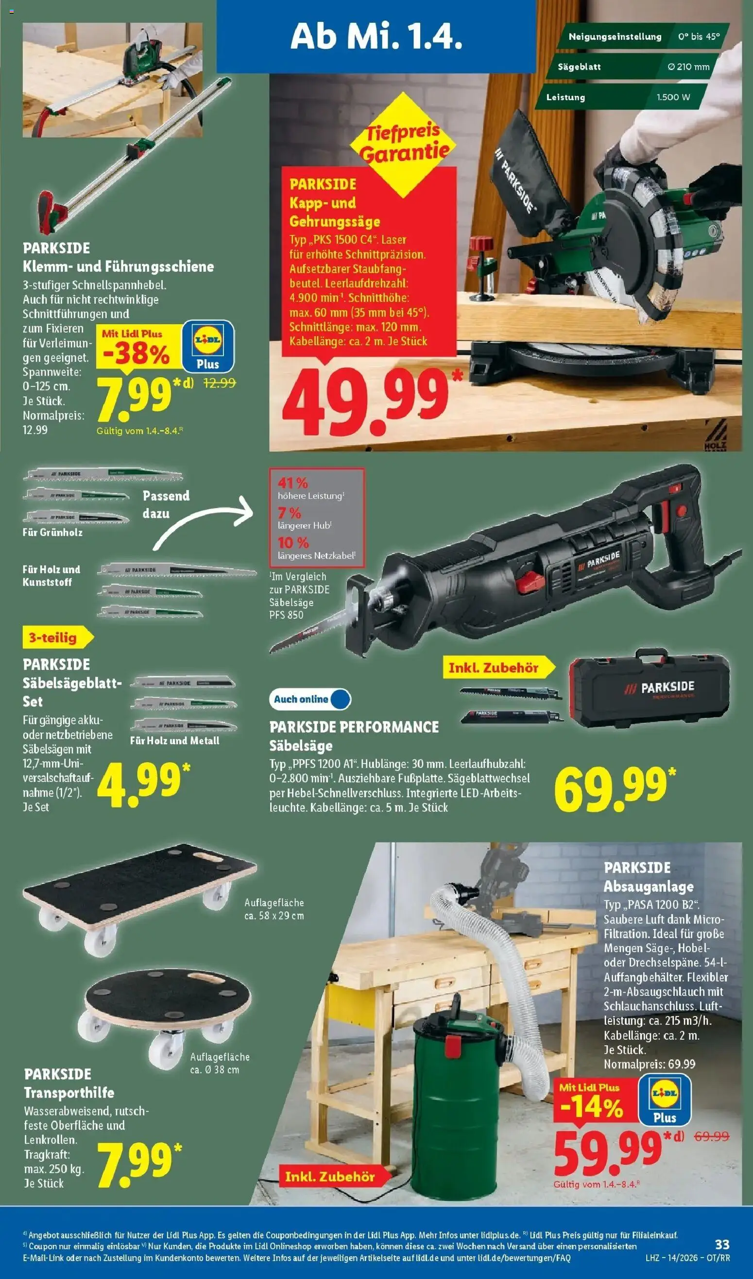 Lidl Prospekt Bergisch Gladbach – gültig ab 30.03.2026 | Seite: 55 | Produkte: Hobel