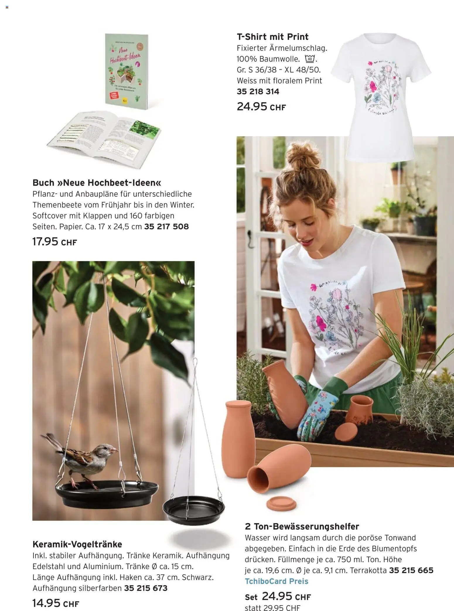 Tchibo aktionen Glück wächst im Grünen – gültig ab 07.04.2026 | Seite: 11 | Produkte: Wasser