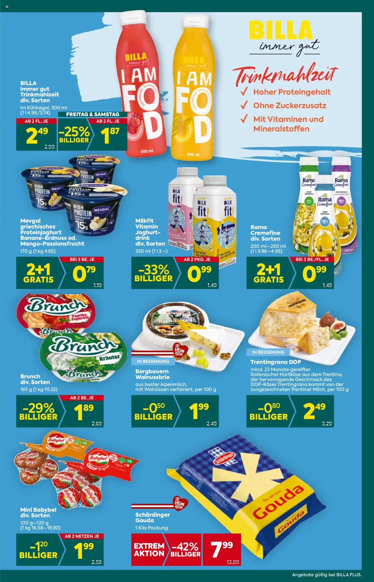 Billa Plus Flugblatt gültig ab 07.08.2025 | Seite: 11 | Produkte: Joghurt
