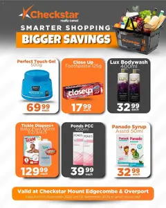 New Check Star catalogue – valid from 10.09.2025 | Page: 7 | Products: Syrup, Toothpaste, Nappies