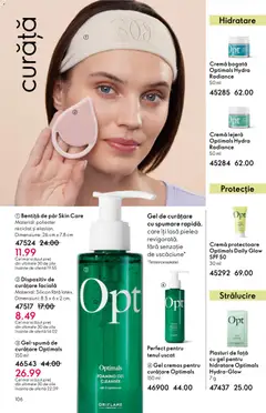 Ofertele Oriflame valabile de la 21.01.2026 | Pagină: 106 | Produse: Plasturi, Bentiță de păr, Gel de curățare, Cremă