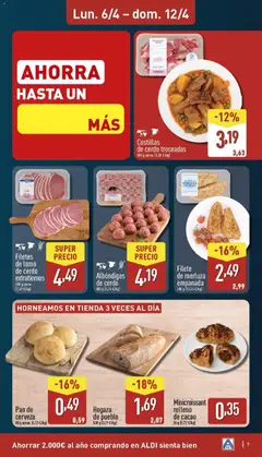 Vista previa Costillas de cerdo troceadas, 500 g aprox. válido desde el 06.04.2026 | Página: 7
