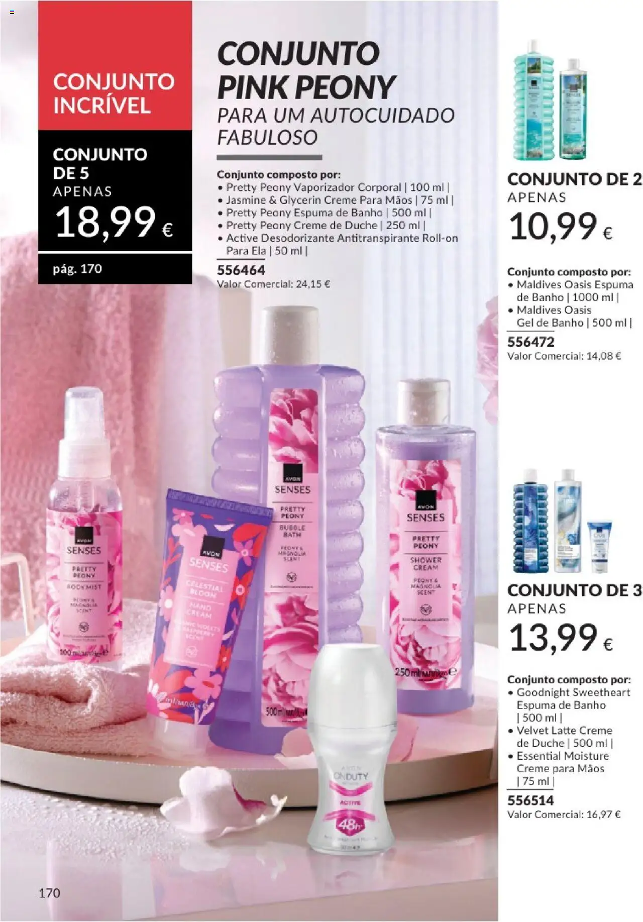Catálogo Avon Campanha 8 │ válido de 01.08.2025 | Página: 170 | Produtos: Espuma de banho, Antitranspirante, Banho, Creme