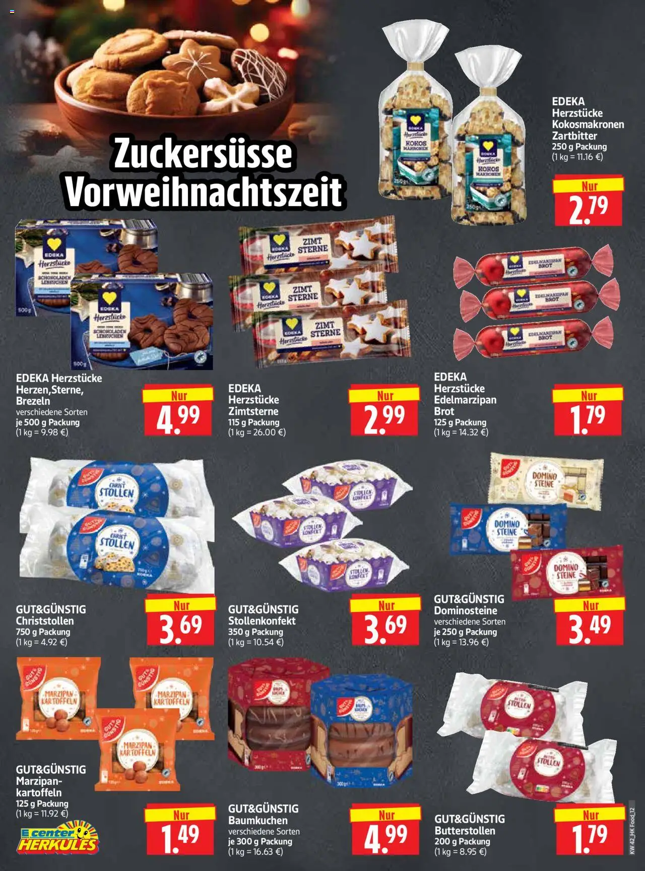 HERKULES Prospekt 	 – gültig ab 13.10.2025 | Seite: 12 | Produkte: Kartoffeln, Brot