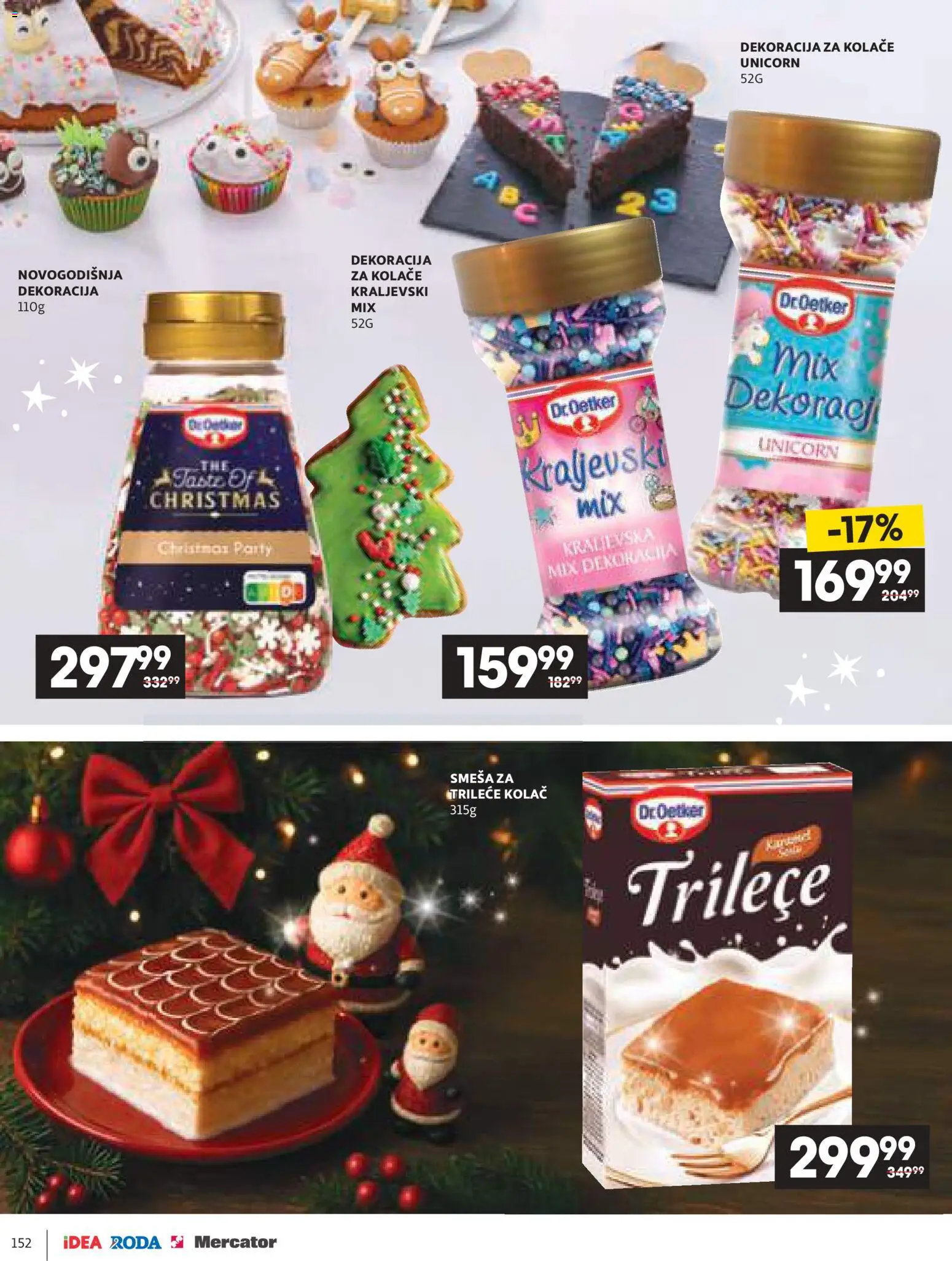 Idea katalog - važi od 11.12.2025 | Strana: 152 | Proizvode: Kolač, Dr. Oetker