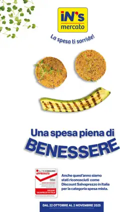 Anteprima del volantino Volantino IN's	 valido a partire dal 22.10.2025