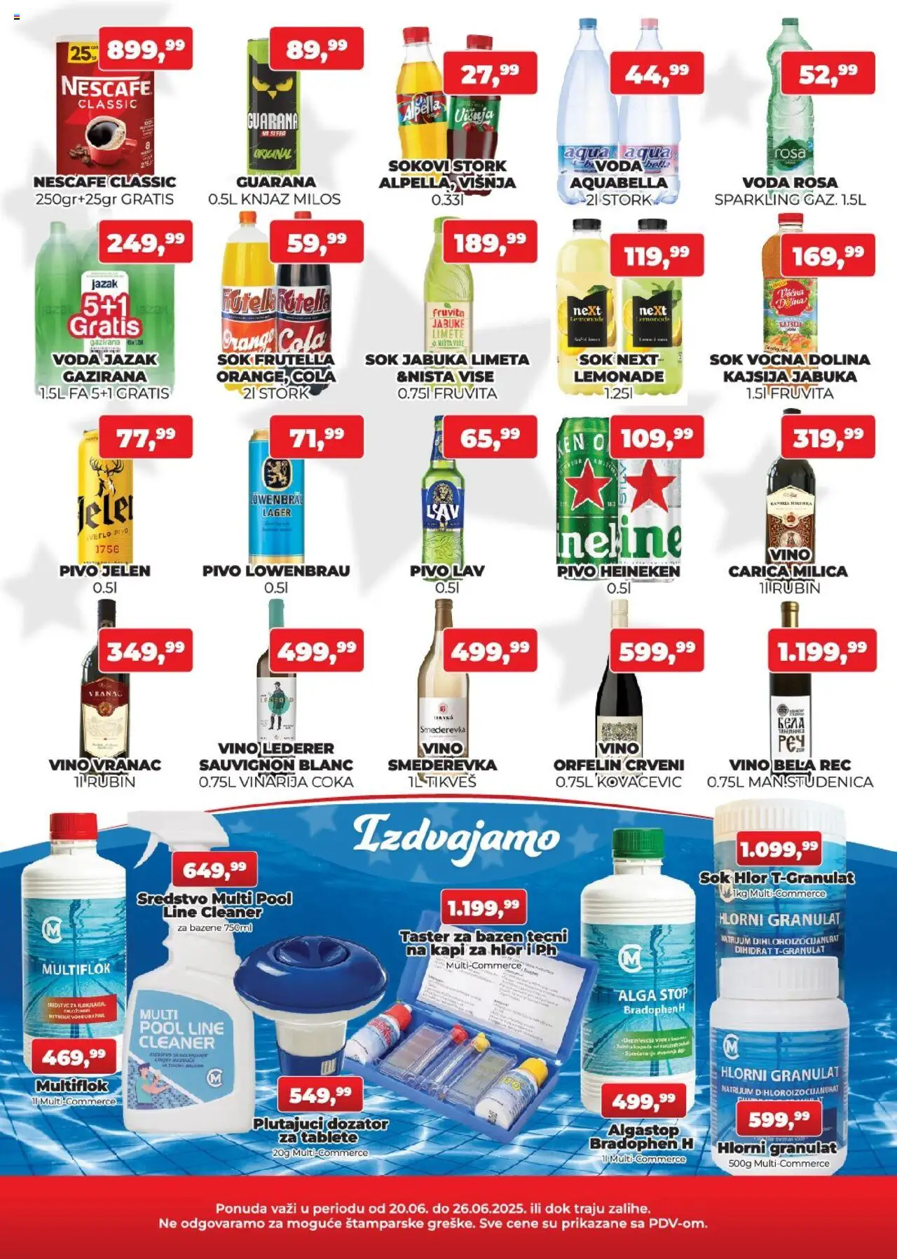 Plus Cash & Carry katalog - važi od 20.06.2025 | Strana: 3 | Proizvode: Kajsija, Sok, Vino, Jabuke