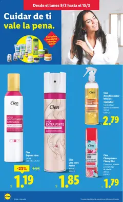 Vista previa Cien Champú seco Cherry Kiss, Champú/Champô seco Cherry Kiss. Champú sin aclarado para todo tipo de cabello. 200 ml válido desde el 09.03.2026 | Página: 24