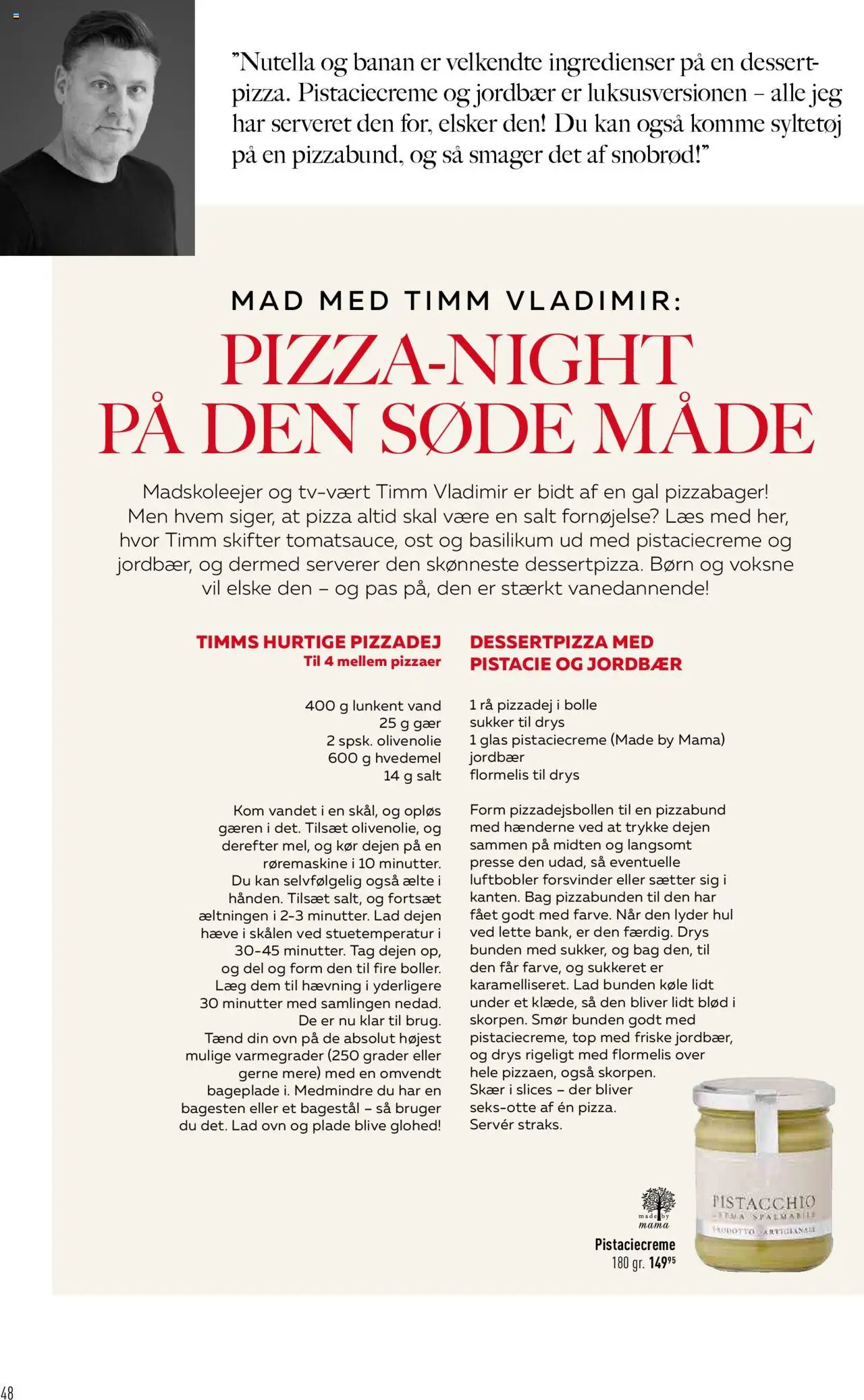 Imerco Tilbudsavis gyldig fra 13.05.2025 | Side: 48 | Produkter: Smør, Pizza, Jordbær, Olivenolie