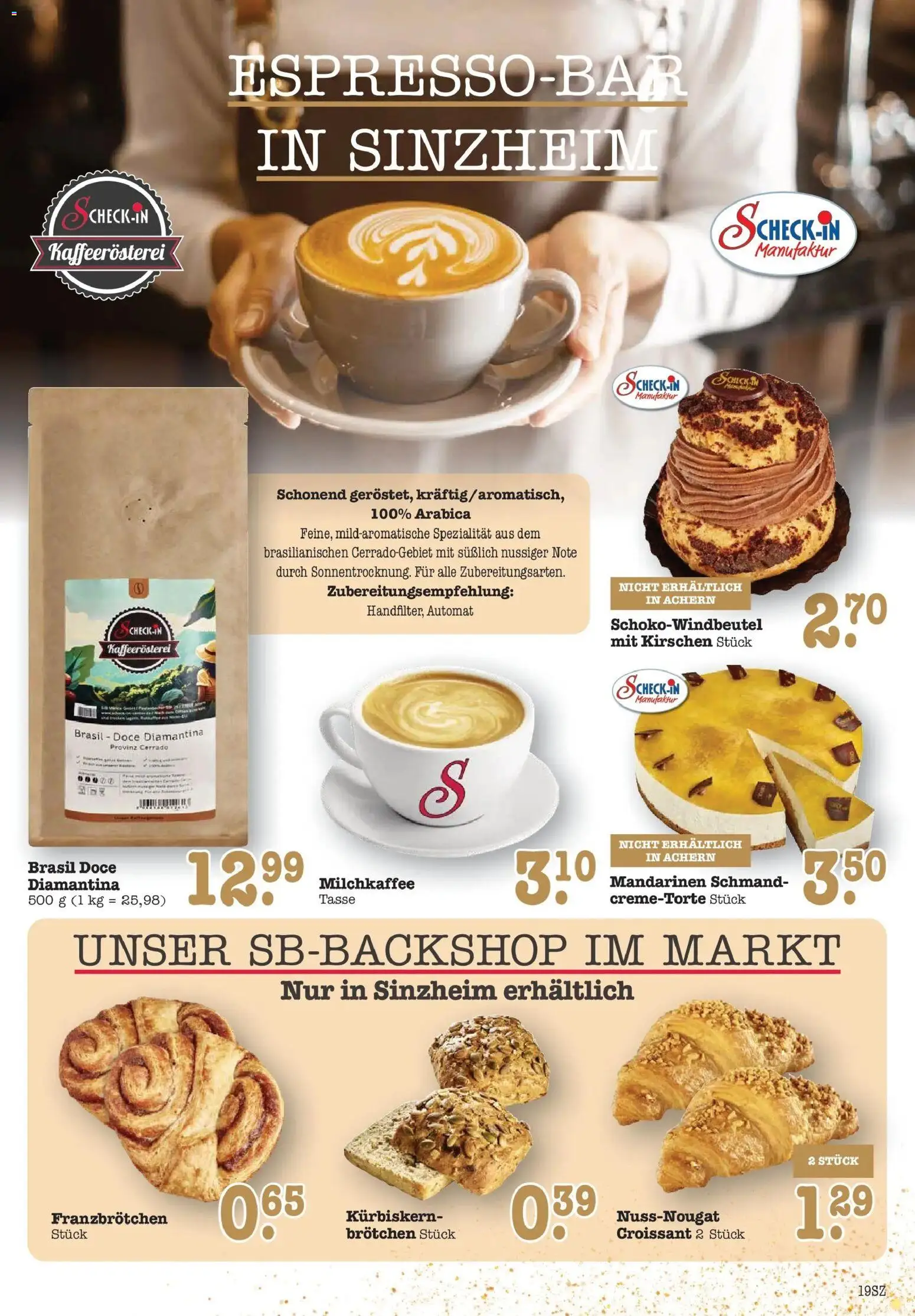 Edeka prospekt Bühlertal	 – gültig ab 08.12.2025 | Seite: 19 | Produkte: Mandarinen, Croissant, Kirschen