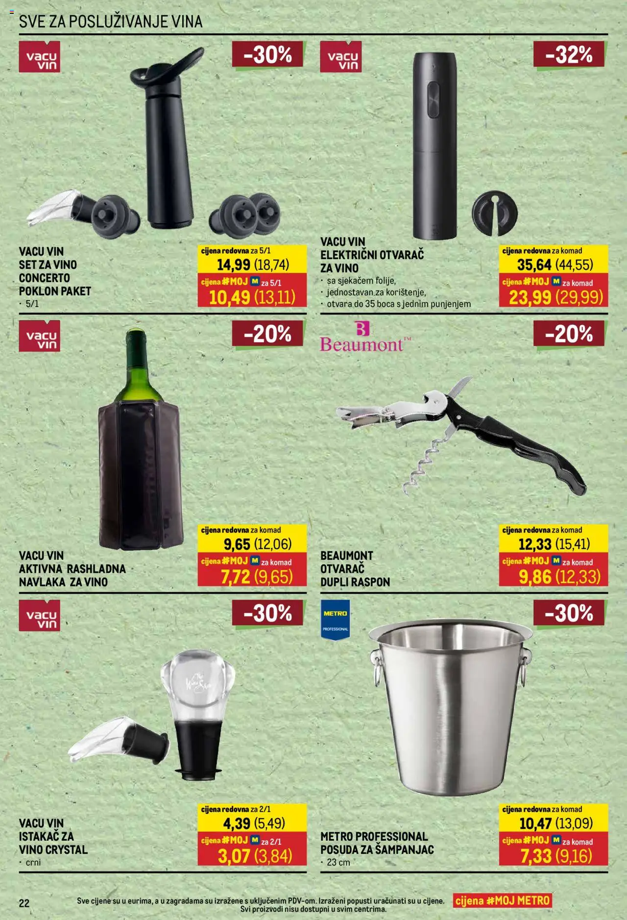 Metro katalog | vrijedi od 16.10.2025 | Stranica: 22 | Proizvodi: Vino