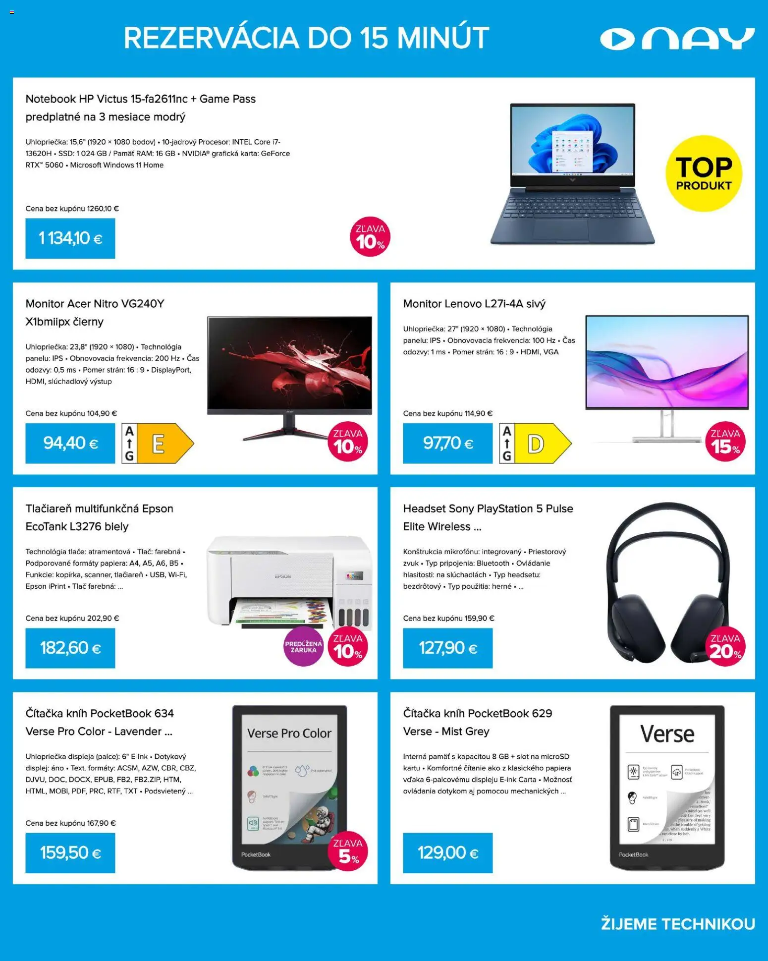 Nové NAY Elektrodom akcie – leták je platný od 09.02.2026 | Strana: 3