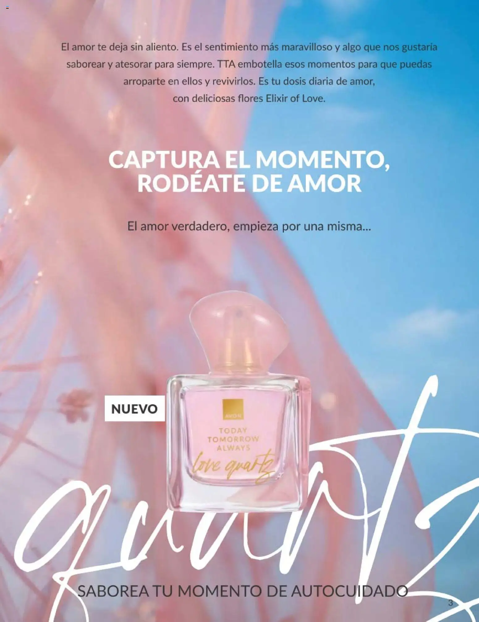 Catálogo AVON campaña 5 │ válido desde el 01.05.2026 | Página: 3 | Productos: Perfume, Té