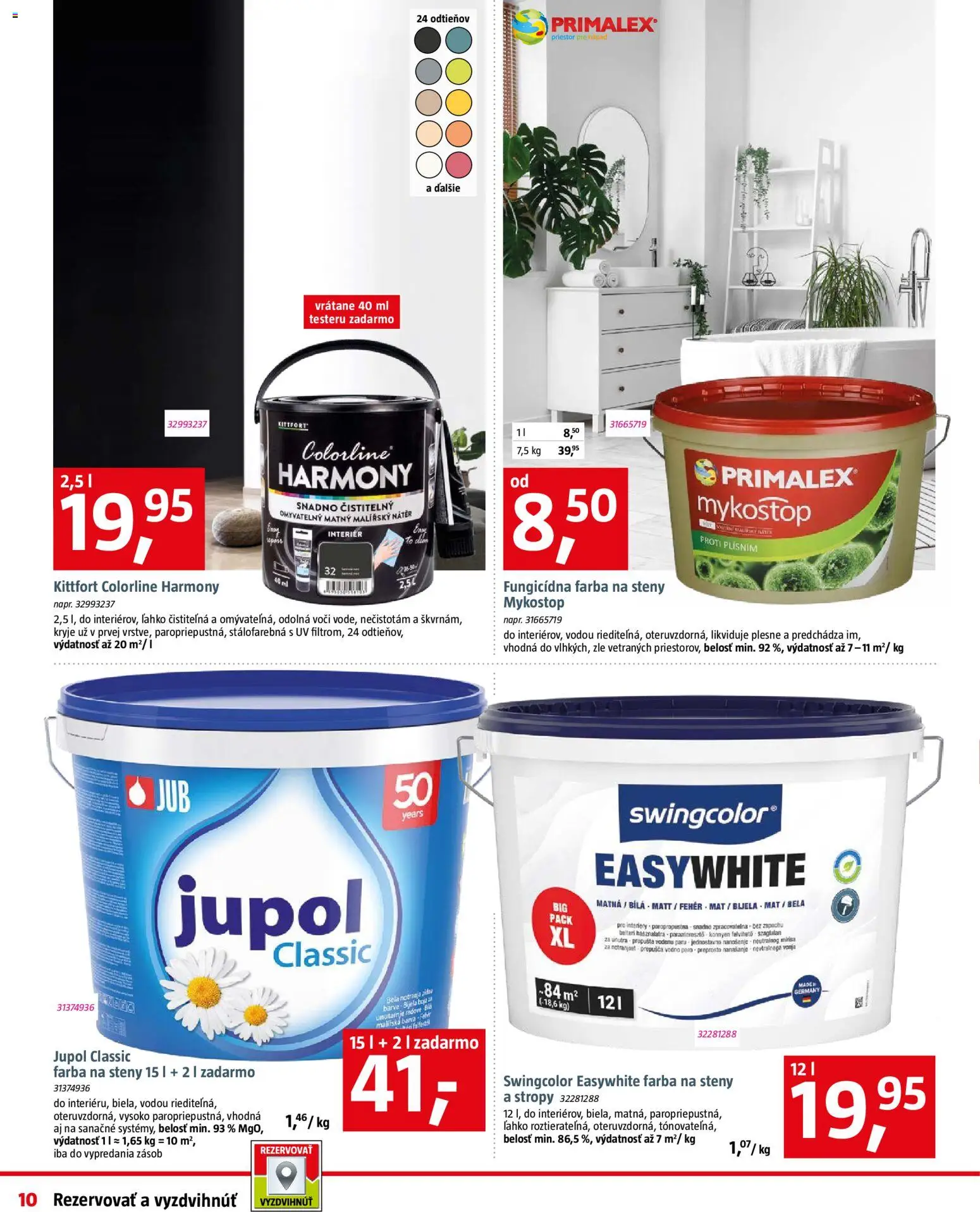 Nové Bauhaus akcie – leták je platný od 12.01.2026 | Strana: 10 | Produkty: Pero