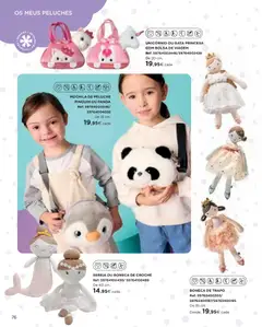 Pré-visualização El Corte Ingles folheto válido de 11.11.2025 | Página: 76 | Produtos: Mochila, Bolsa, Peluches