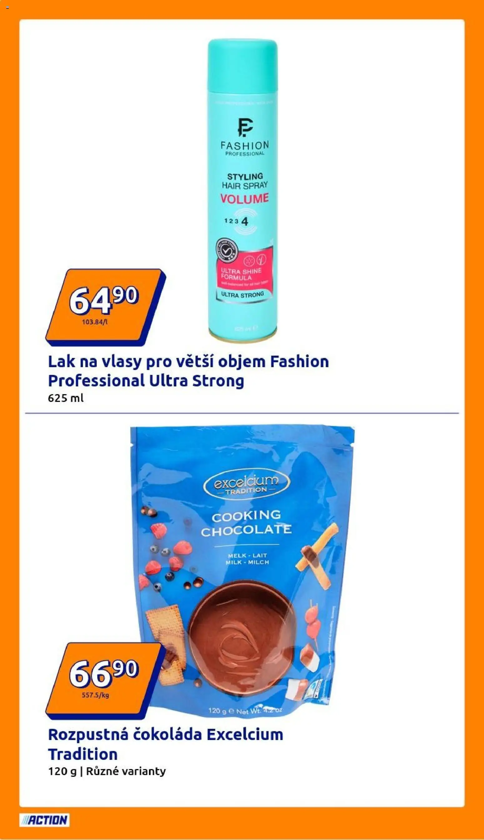 Action leták od 24.12.2025 | Strana: 16 | Produkty: Čokoláda, Lak na vlasy