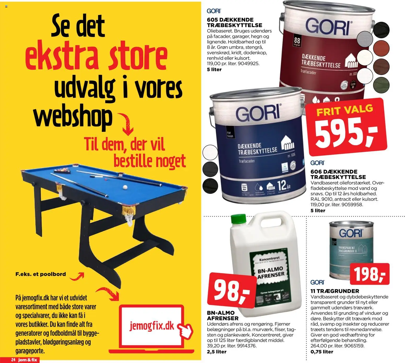 Jem & fix tilbudsavis – gyldig fra 22.03.2026 | Side: 24 | Produkter: Svamp