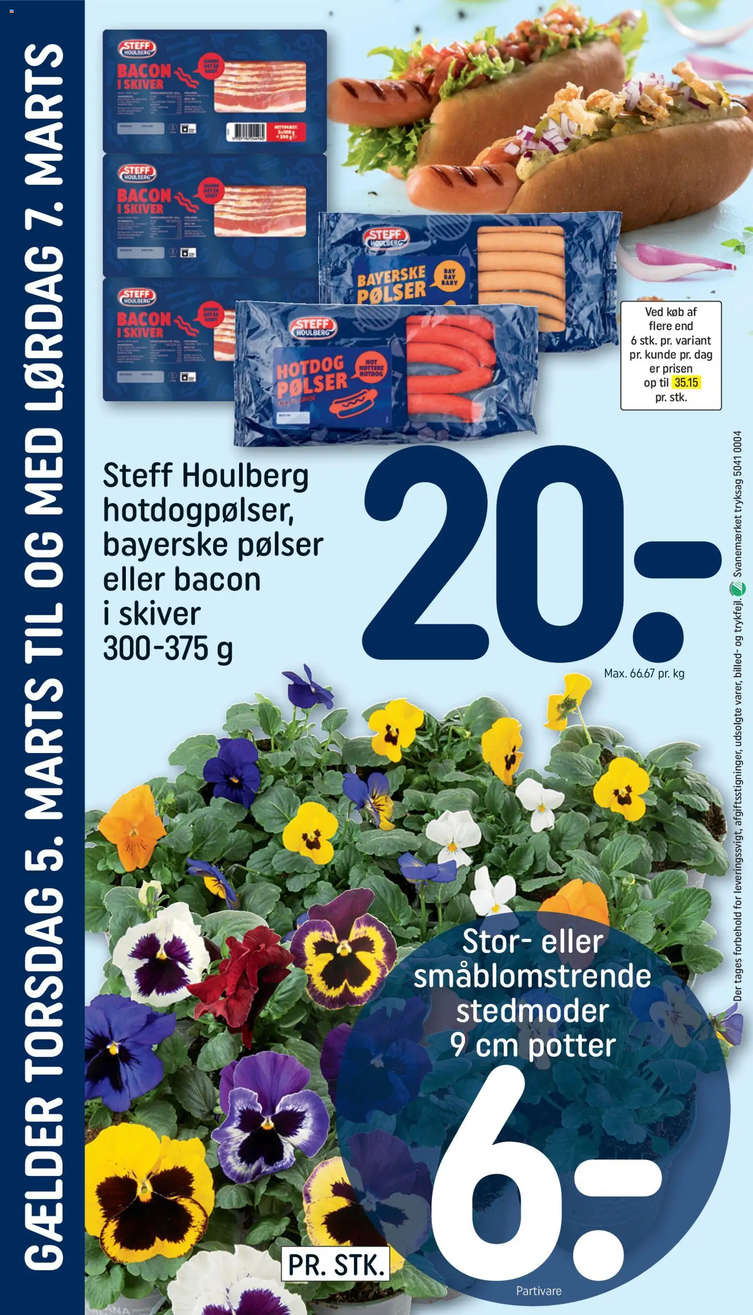 Rema 1000 tilbudsavis – gyldig fra 01.03.2026 | Side: 24 | Produkter: Pølser, Bacon