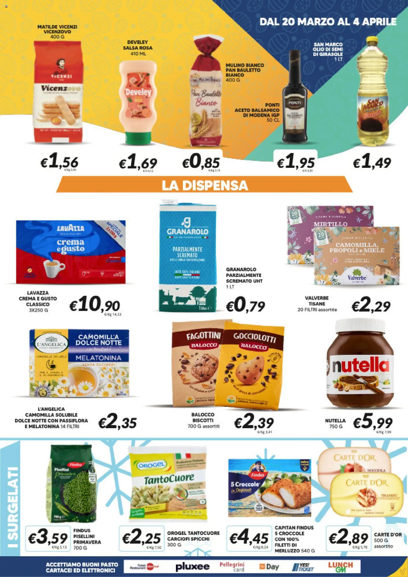 Volantino Visotto del 20.03.2026 | Pagina: 5 | Prodotti: Crema, Olio, Nutella, Miele
