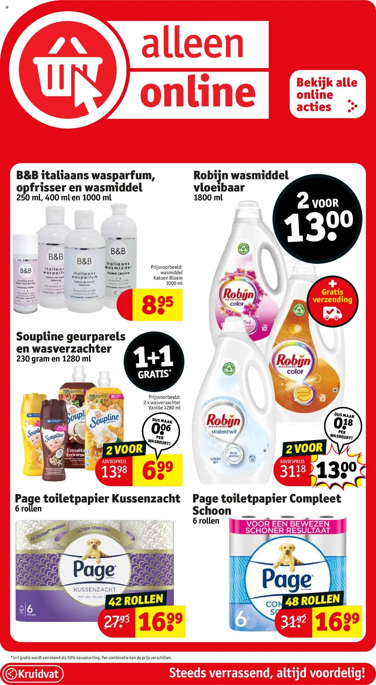  | Pagina: 47 | Producten: Toiletpapier, Toilet, Wasmiddel, Wasverzachter