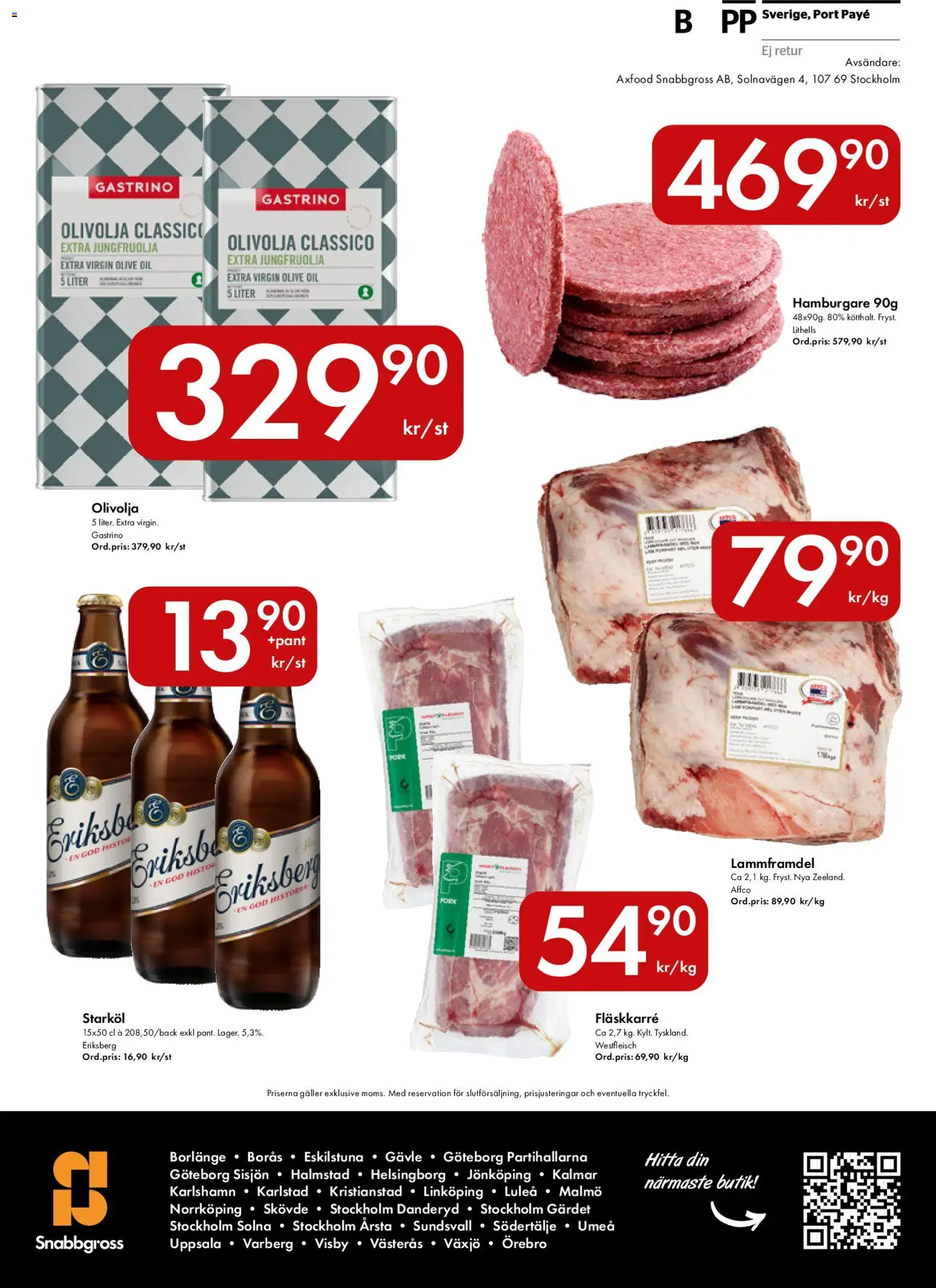 Hypermarkety reklamblad aktuell från 09.03.2026 | Sida: 16 | Produkter: Hamburgare, Galler, Olivolja