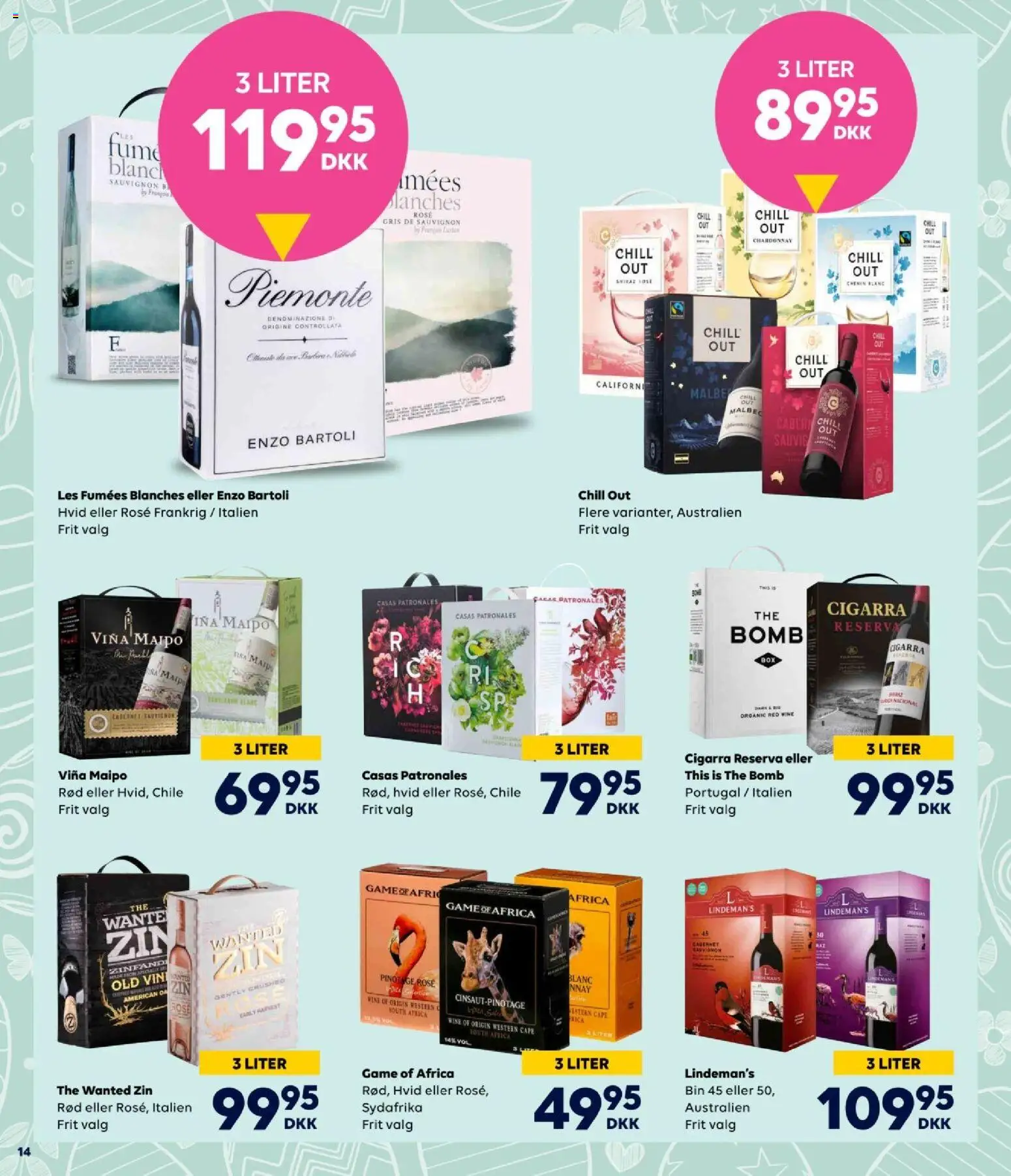 Bordershop tilbudsavis – gyldig fra 25.02.2026 | Side: 14 | Produkter: Is