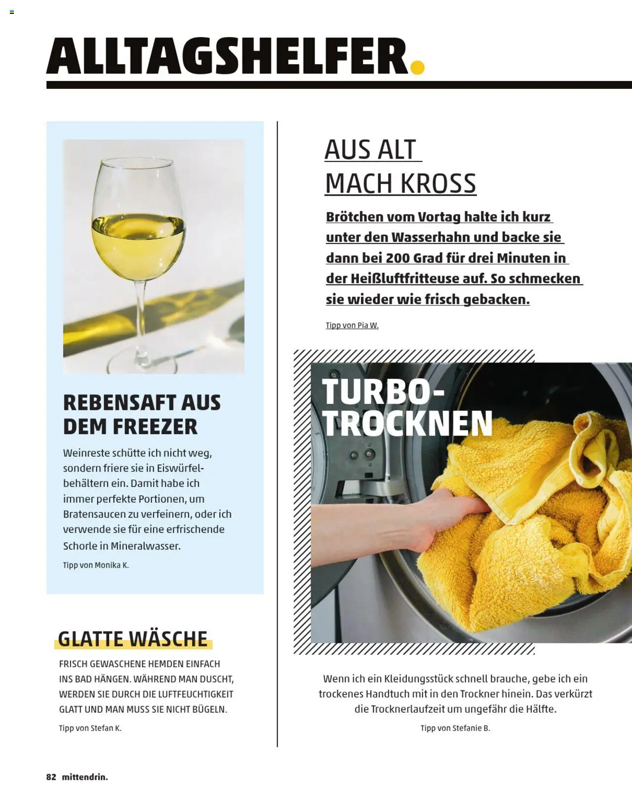 Penny  Kundenmagazin Sommer - gültig ab dem 13.06.2025 | Seite: 82 | Produkte: Trockner, Bad, Heißluftfritteuse